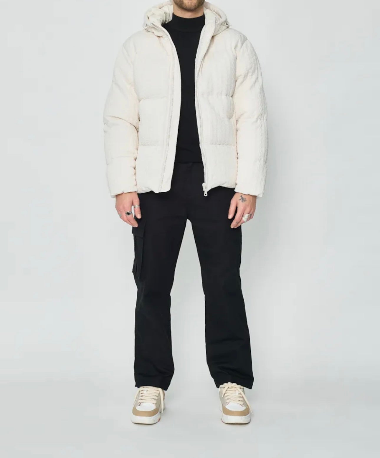 Doudoune beige