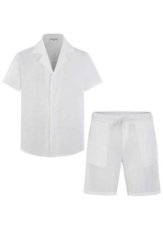 Ensemble décontracté Couleur blanc