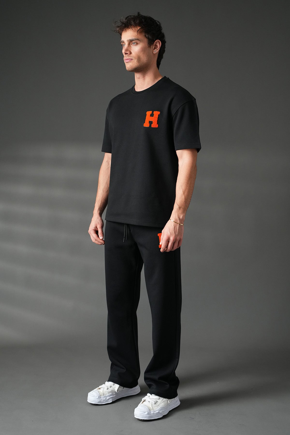 ENSEMBLE LETTRE H NOIR