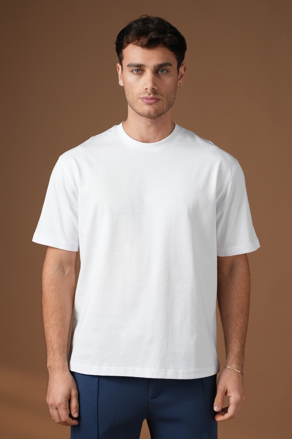 T-shirt uni blanc