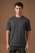 T-shirt uni anthracite