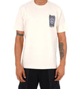 T-SHIRT OVERSIZE BEIGE MOTIF ( BORN AGAIN )