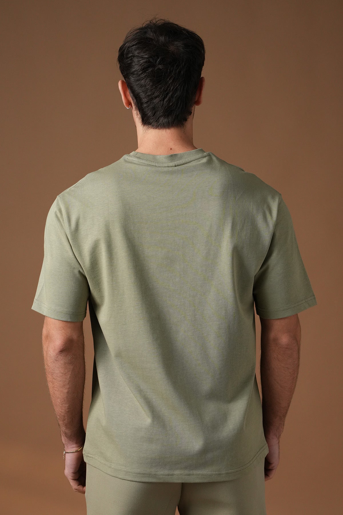 T-shirt uni vert