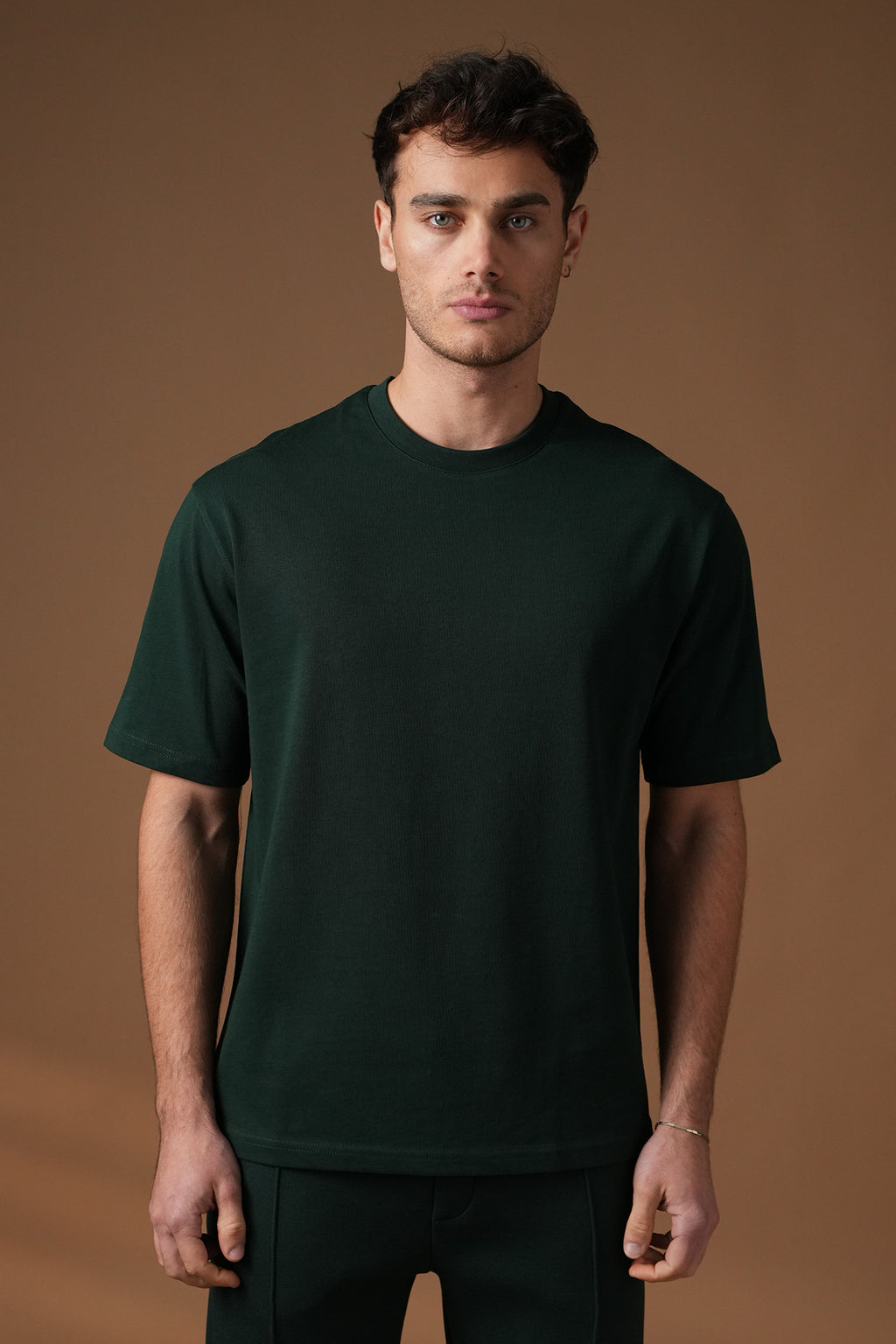 T-shirt uni khaki