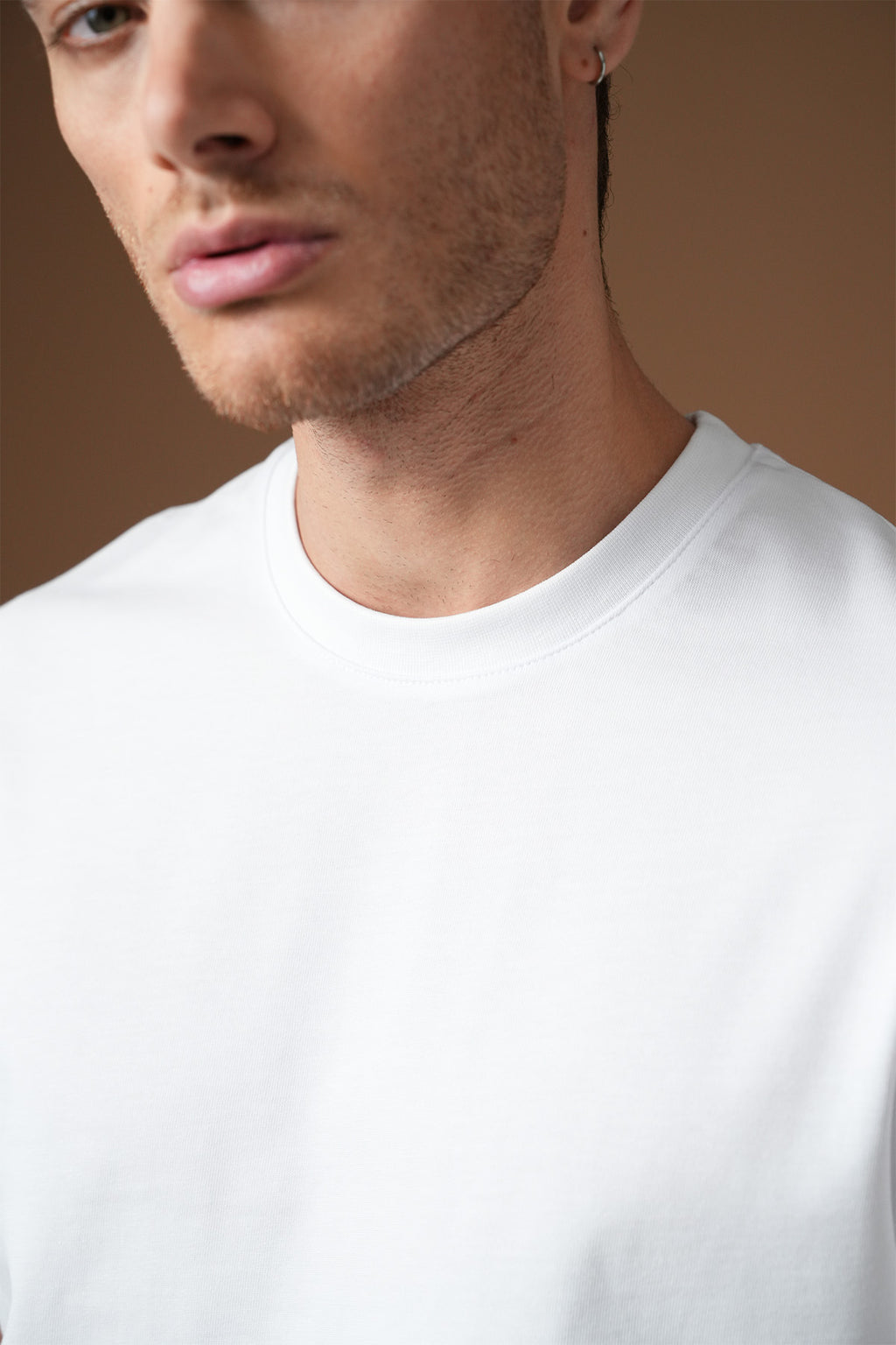 T-shirt uni blanc