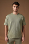 T-shirt uni vert