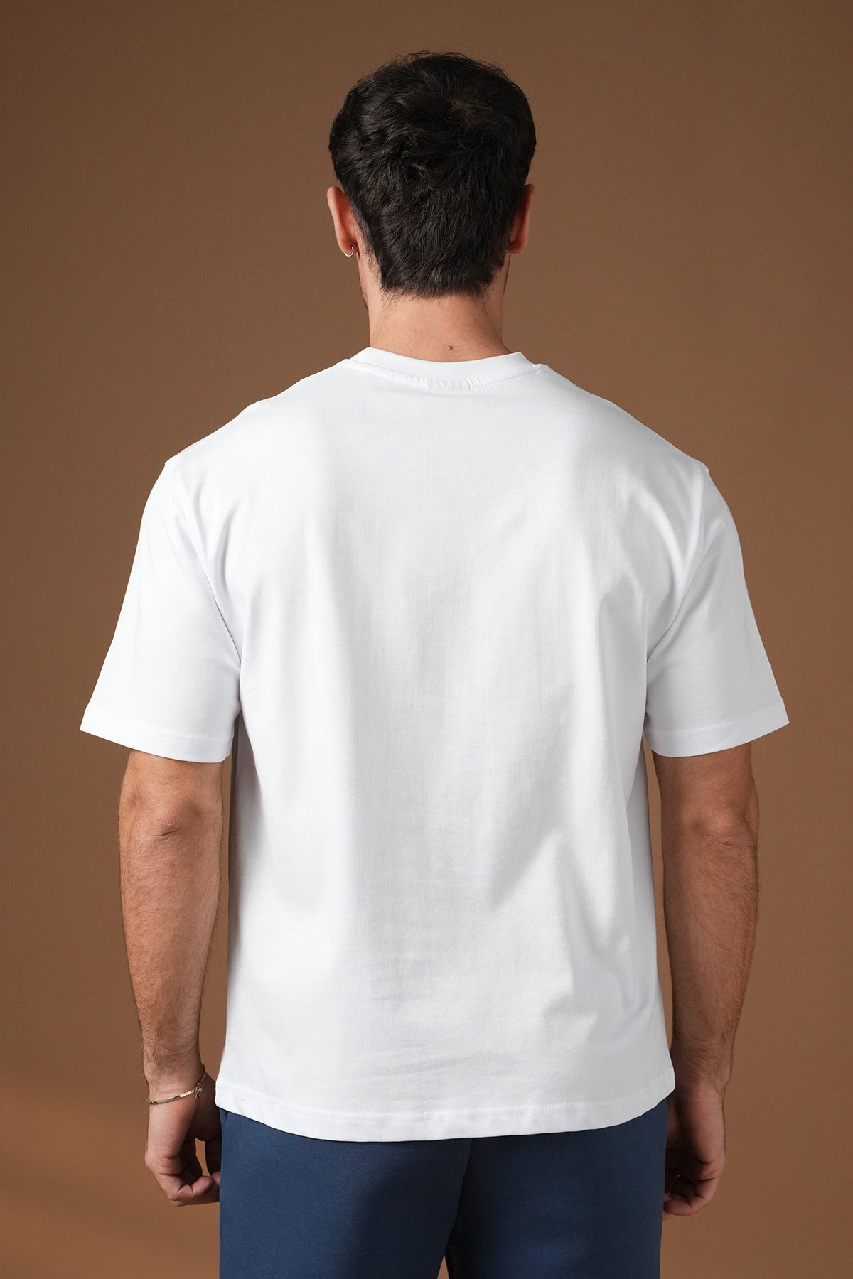 T-shirt uni blanc