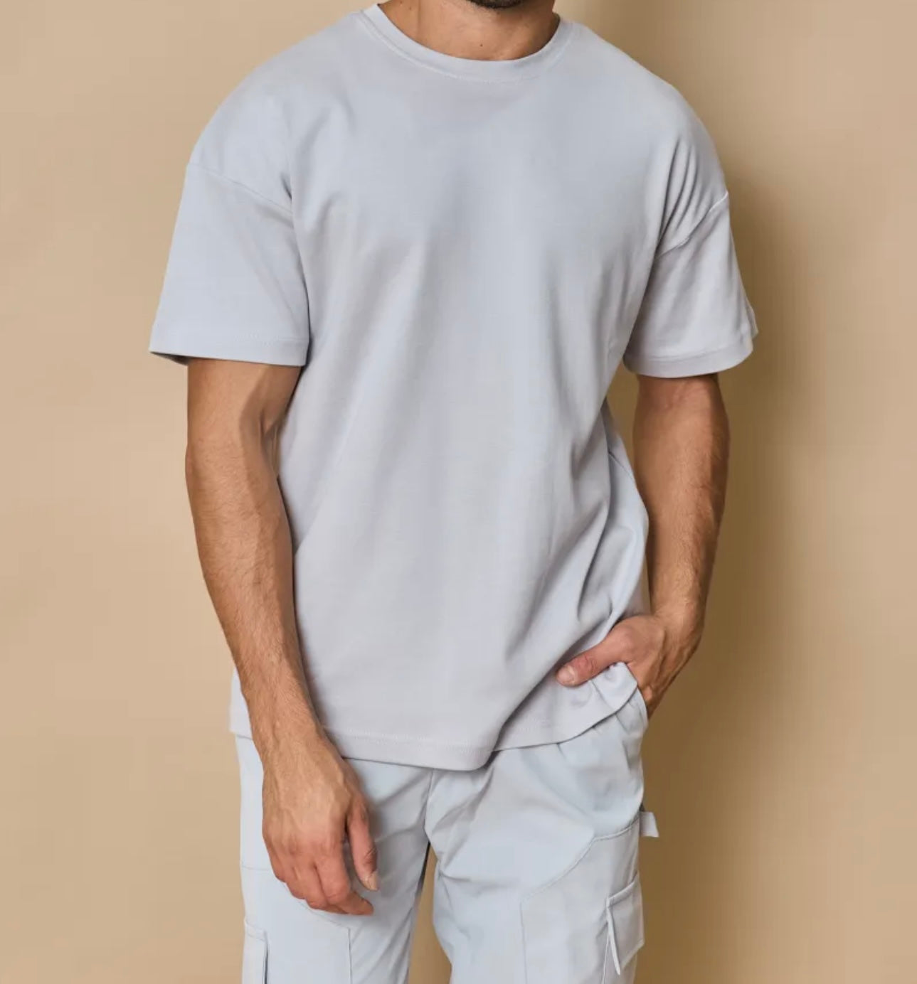 T-SHIRT OVERSIZE GRIS