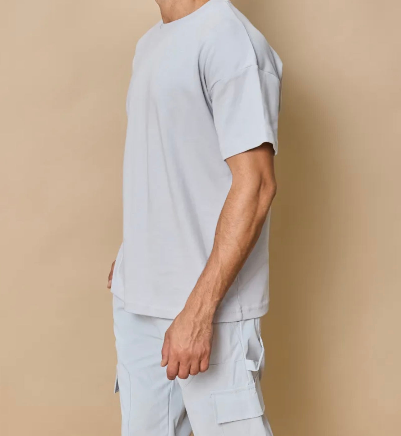 T-SHIRT OVERSIZE GRIS