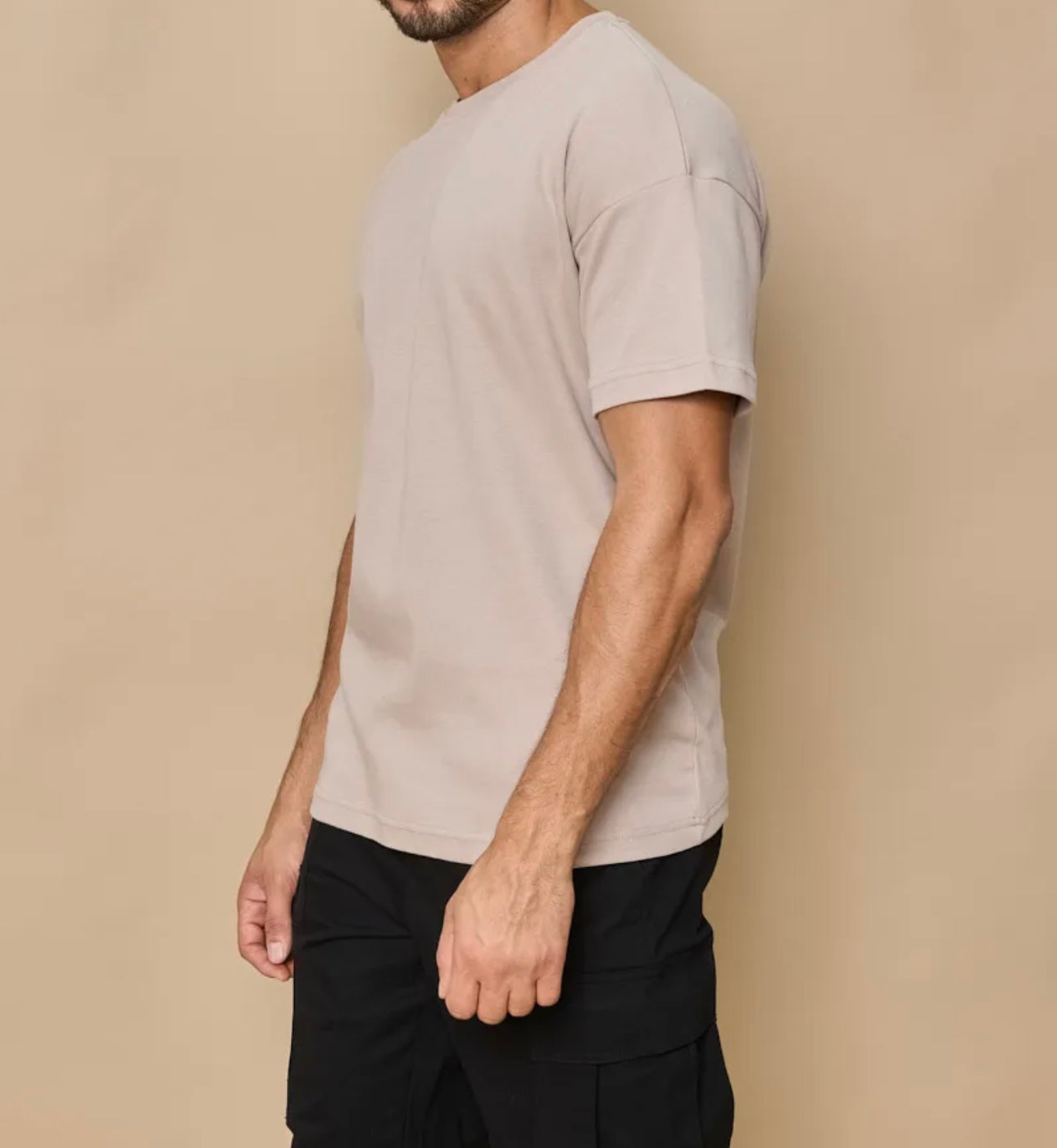T-SHIRT OVERSIZE CAMEL