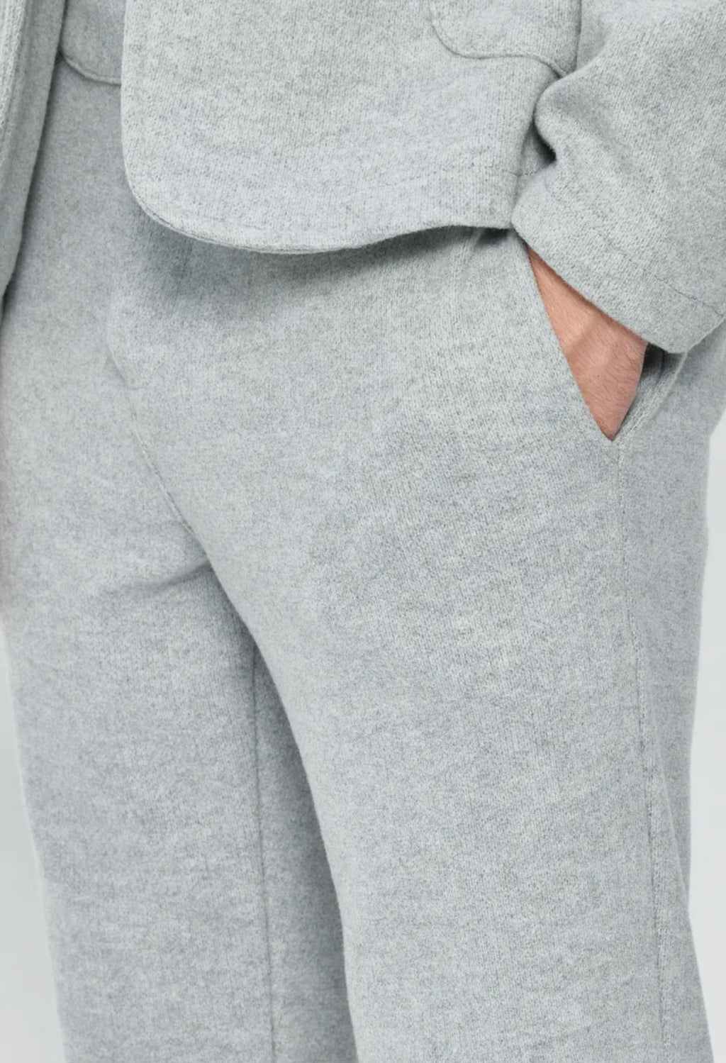 Ensemble costume gris claire