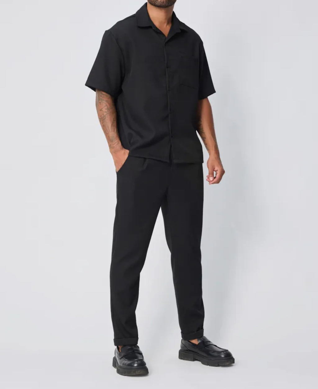 Ensemble Noir Chemise
