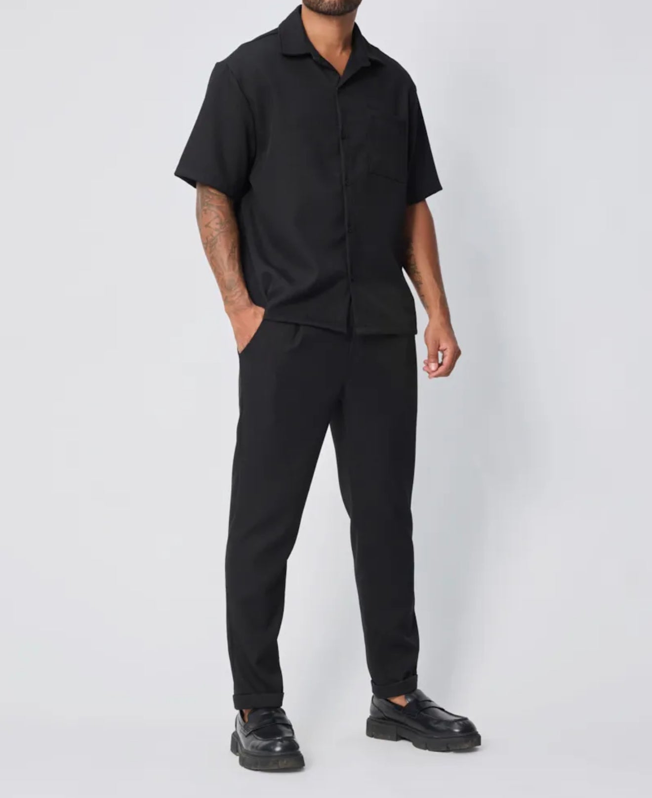 Ensemble Noir Chemise