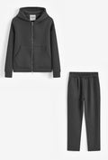 ENSEMBLE GRIS ANTHRACITE VESTE