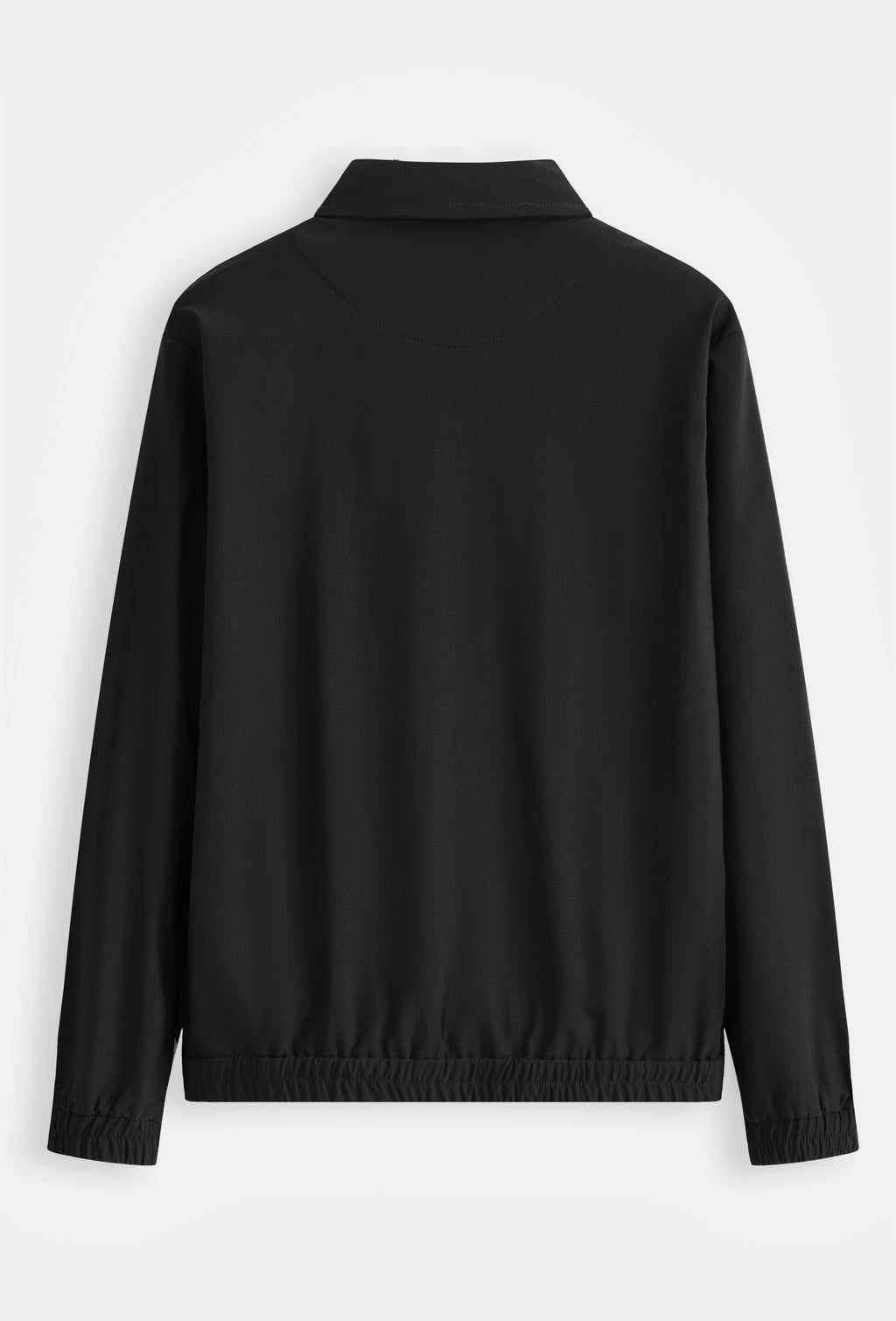 ENSEMBLE NOIR AVEC VESTE ZIPPÉE À COL
