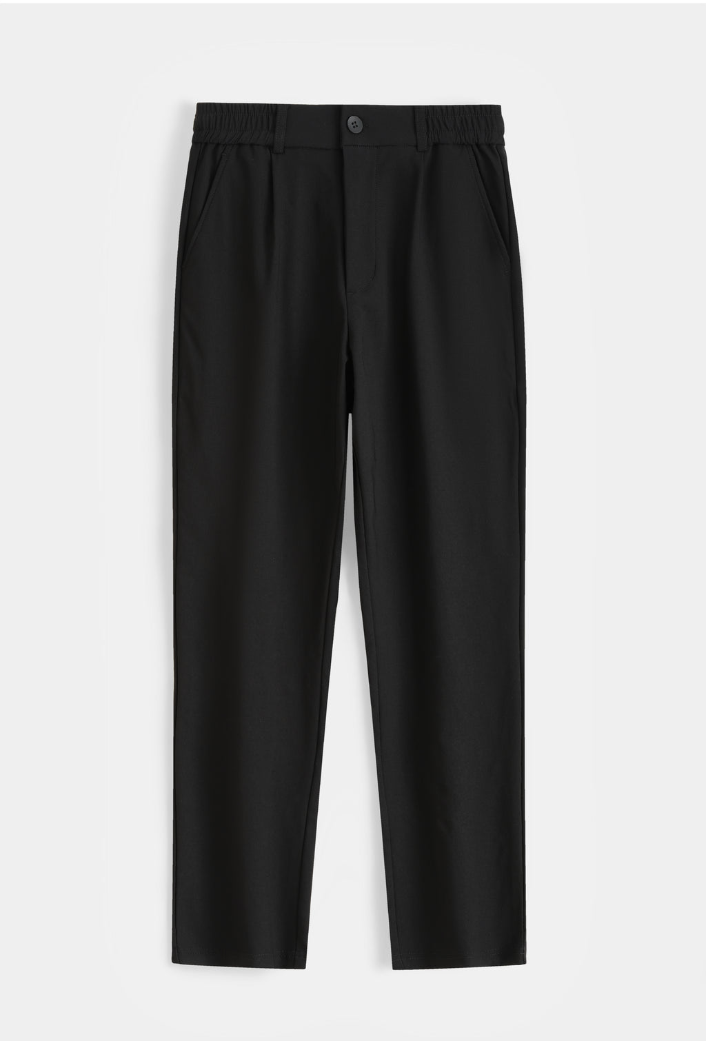ENSEMBLE NOIR AVEC VESTE ZIPPÉE À COL