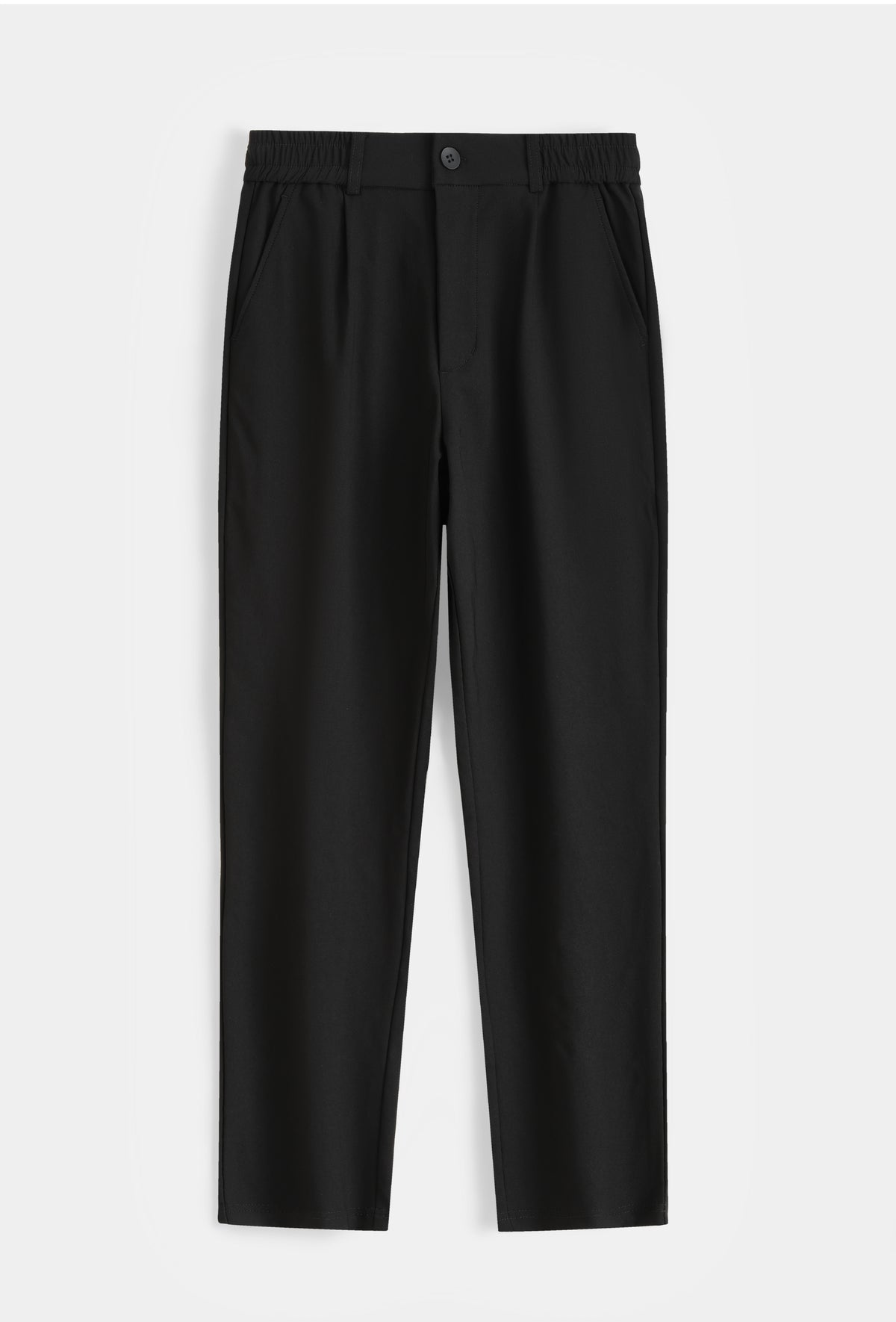ENSEMBLE NOIR AVEC VESTE ZIPPÉE À COL