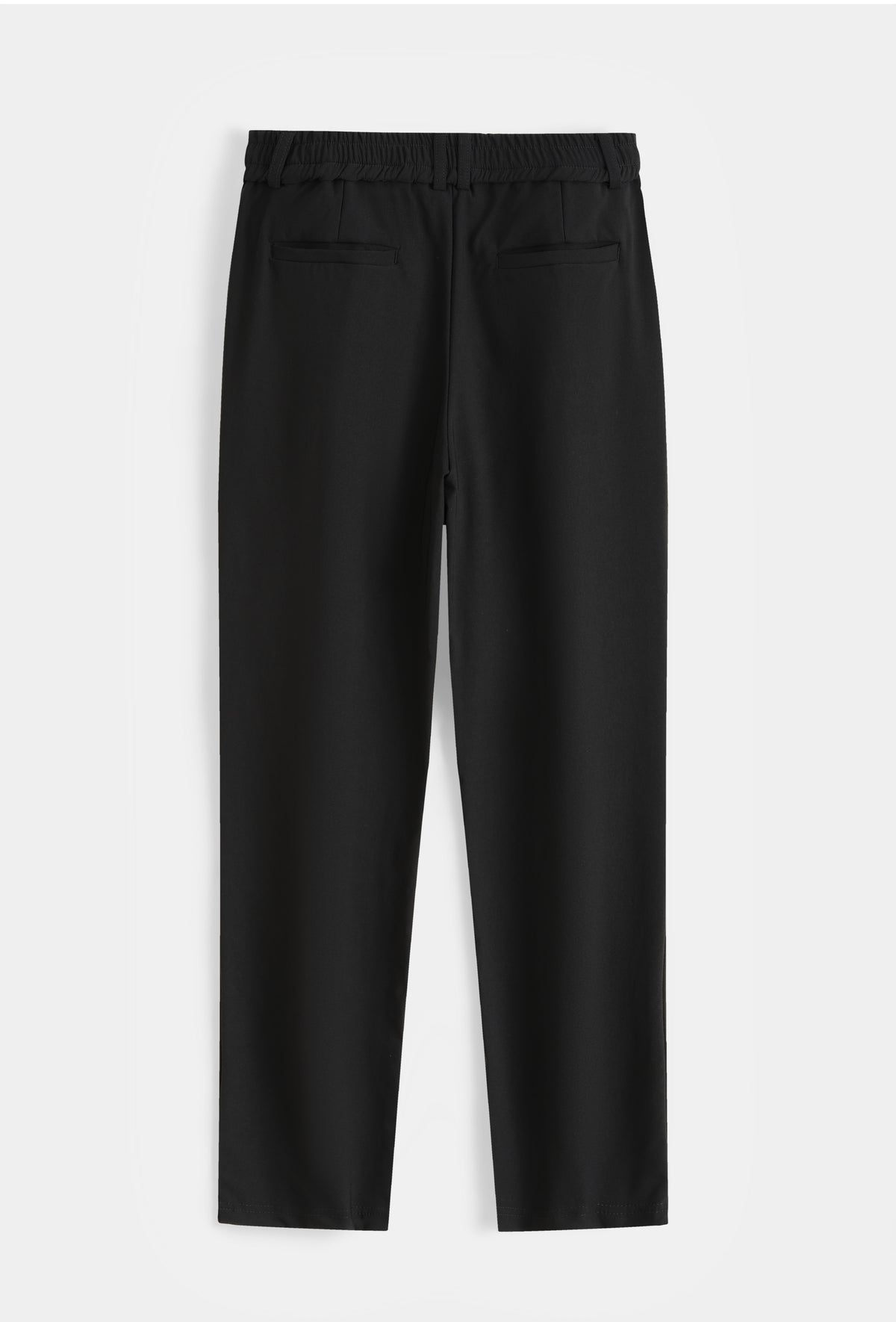 ENSEMBLE NOIR AVEC VESTE ZIPPÉE À COL