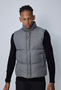 VESTE SANS MANCHES GRIS