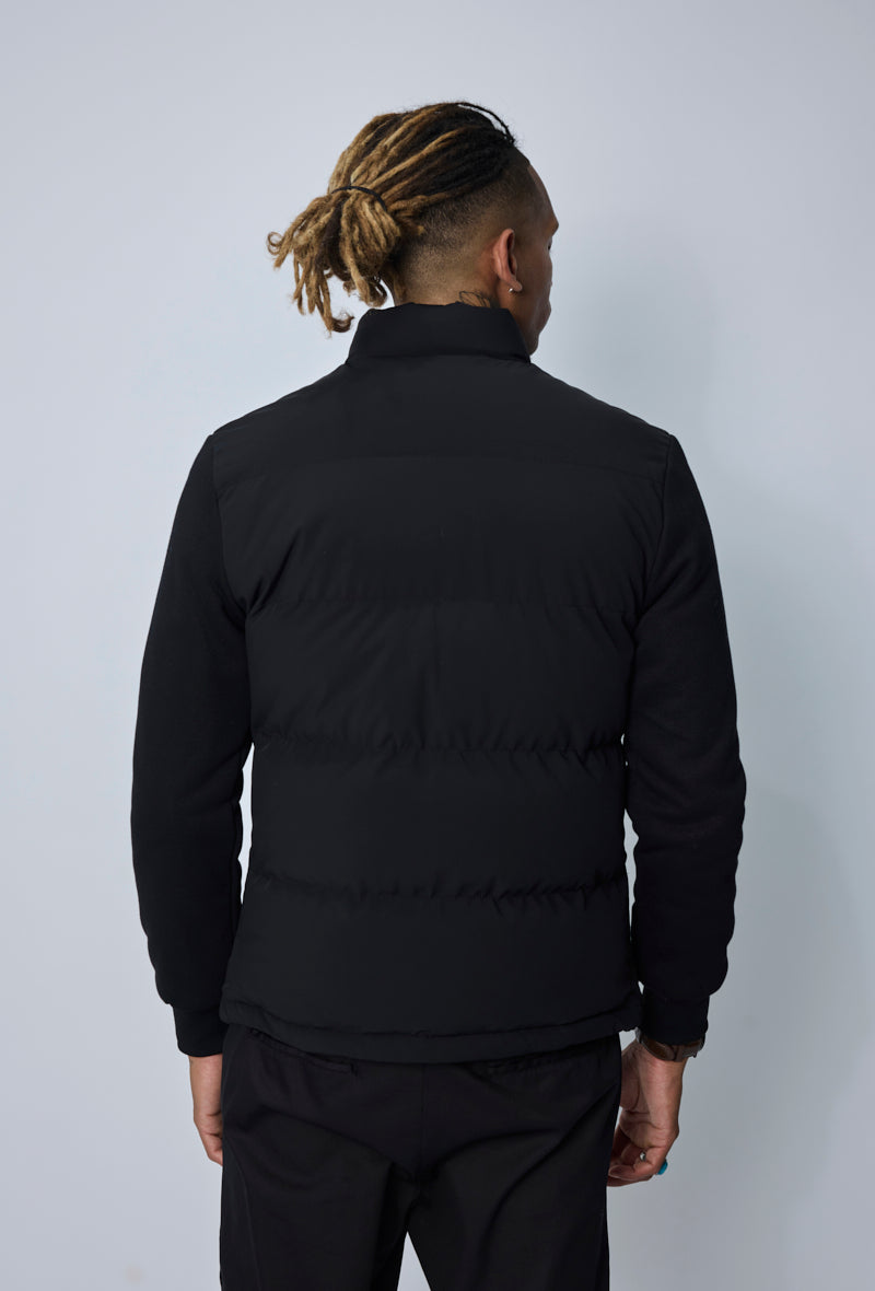 VESTE NOIRE ZIPPÉE