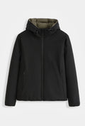 BLOUSON RÉVERSIBLE NOIR ET KAKI