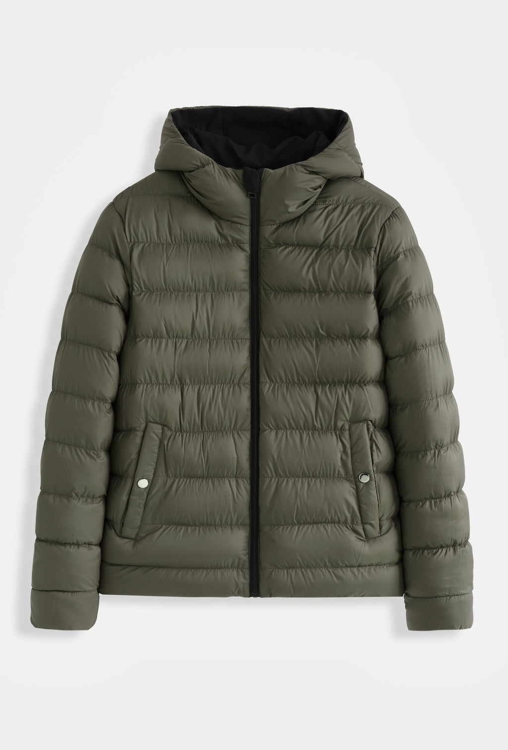 BLOUSON RÉVERSIBLE NOIR ET KAKI