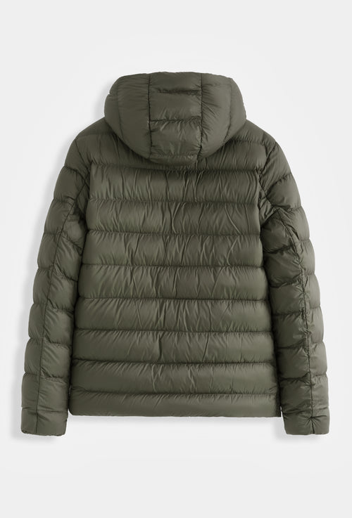 BLOUSON RÉVERSIBLE NOIR ET KAKI